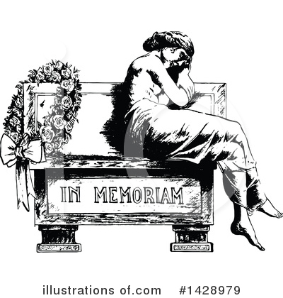 Royalty-Free (RF) Woman Clipart Illustration by Prawny Vintage - Stock Sample #1428979