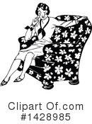 Woman Clipart #1428985 by Prawny Vintage