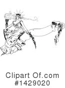 Woman Clipart #1429020 by Prawny Vintage