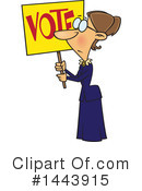 Woman Clipart #1443915 by toonaday