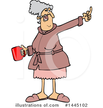 Old Woman Clipart #1445102 by djart