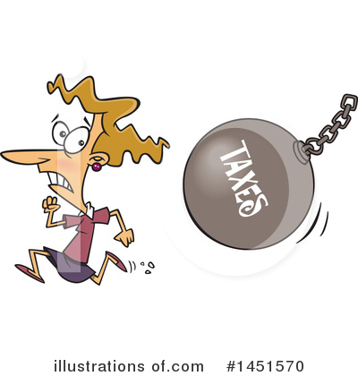 Taxes Clipart #1451570 by toonaday