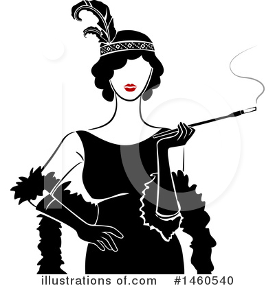 Royalty-Free (RF) Woman Clipart Illustration by BNP Design Studio - Stock Sample #1460540