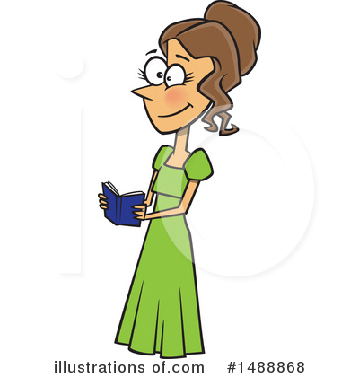 Royalty-Free (RF) Woman Clipart Illustration by toonaday - Stock Sample #1488868