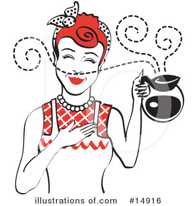 Royalty-Free (RF) Woman Clipart Illustration by Andy Nortnik - Stock Sample #14916