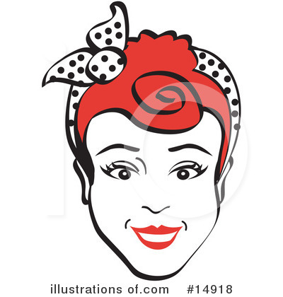 Royalty-Free (RF) Woman Clipart Illustration by Andy Nortnik - Stock Sample #14918