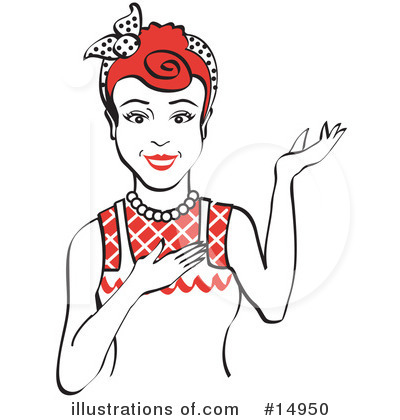 Housewife Clipart #14950 by Andy Nortnik