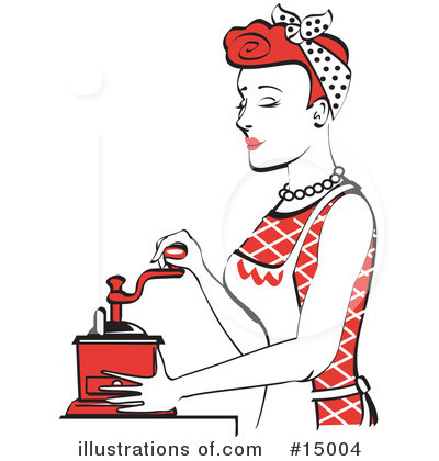 Royalty-Free (RF) Woman Clipart Illustration by Andy Nortnik - Stock Sample #15004