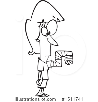 Royalty-Free (RF) Woman Clipart Illustration by toonaday - Stock Sample #1511741