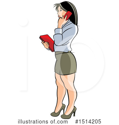Business Woman Clipart #1514205 by Lal Perera