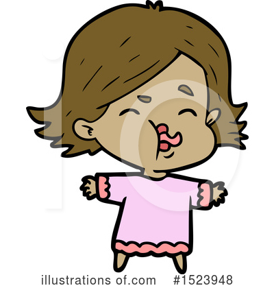 Royalty-Free (RF) Woman Clipart Illustration by lineartestpilot - Stock Sample #1523948