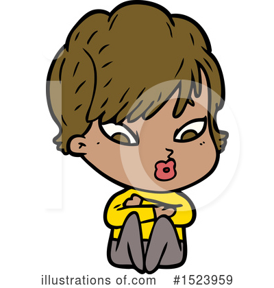 Royalty-Free (RF) Woman Clipart Illustration by lineartestpilot - Stock Sample #1523959