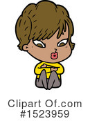 Woman Clipart #1523959 by lineartestpilot