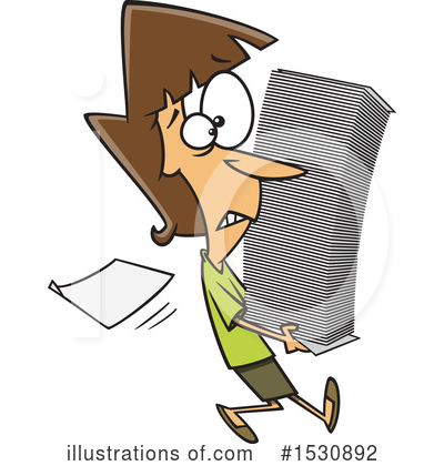 Paperwork Clipart #1530892 by toonaday