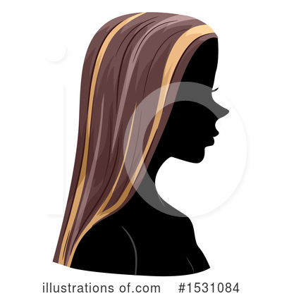 Hairstyle Clipart #1531084 by BNP Design Studio