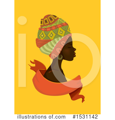 Black Woman Clipart #1531142 by BNP Design Studio