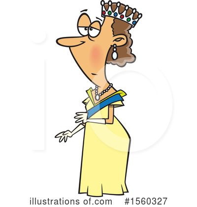 Royalty-Free (RF) Woman Clipart Illustration by toonaday - Stock Sample #1560327