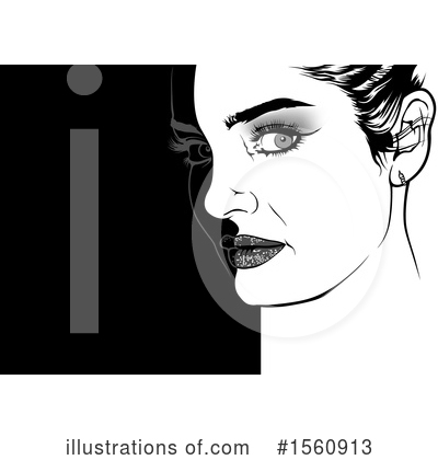 Royalty-Free (RF) Woman Clipart Illustration by dero - Stock Sample #1560913