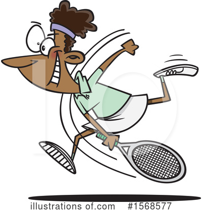 Tennis Clipart #1568577 by toonaday