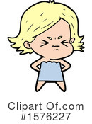 Woman Clipart #1576227 by lineartestpilot