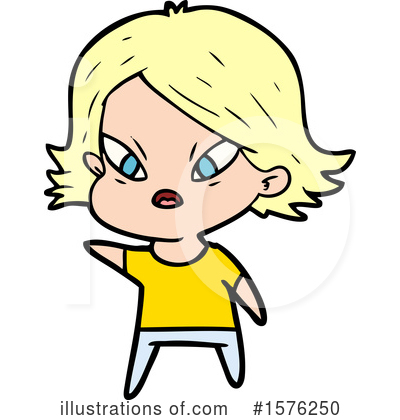 Royalty-Free (RF) Woman Clipart Illustration by lineartestpilot - Stock Sample #1576250