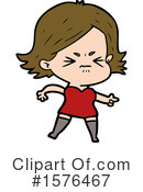 Woman Clipart #1576467 by lineartestpilot