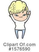 Woman Clipart #1576590 by lineartestpilot