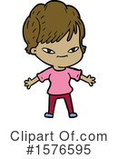 Woman Clipart #1576595 by lineartestpilot