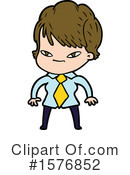Woman Clipart #1576852 by lineartestpilot