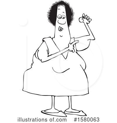 Royalty-Free (RF) Woman Clipart Illustration by djart - Stock Sample #1580063