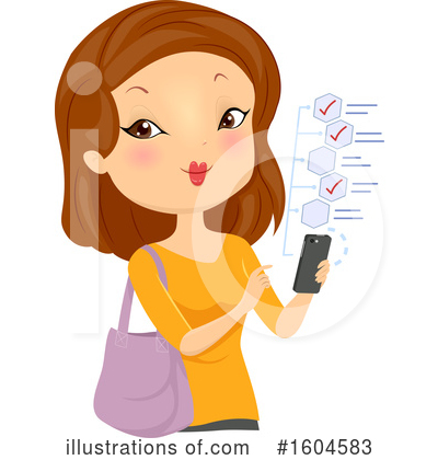 Cell Phone Clipart #1604583 by BNP Design Studio