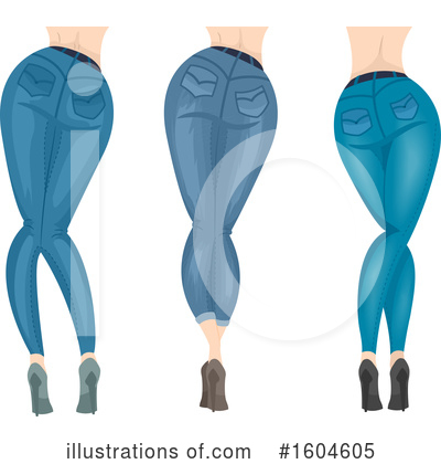 Jeans Clipart #1604605 by BNP Design Studio