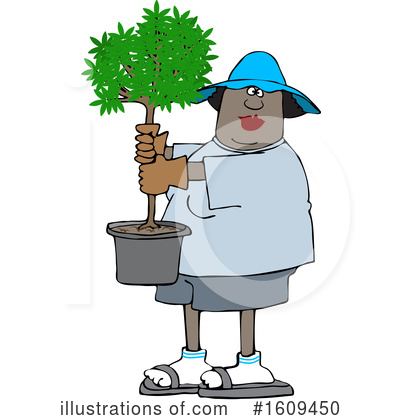 Potted Tree Clipart #1609450 by djart