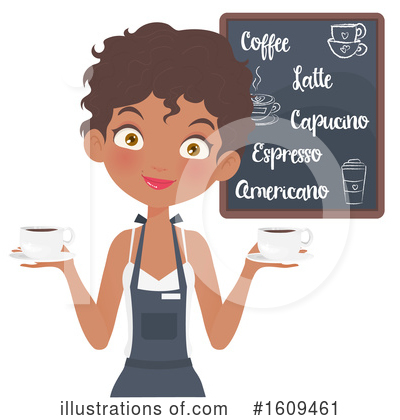 Coffee House Clipart #1609461 by Melisende Vector