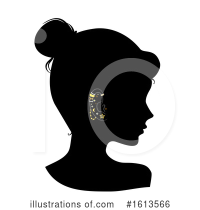 Earrings Clipart #1613566 by BNP Design Studio