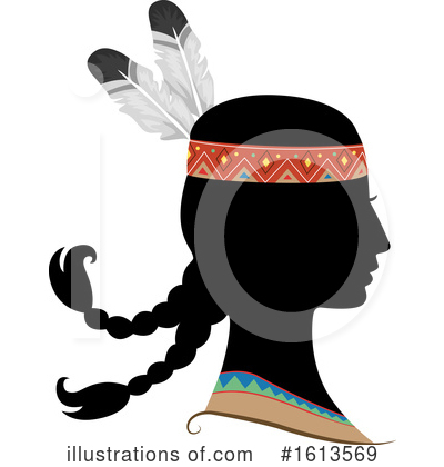 Native American Indian Clipart #1613569 by BNP Design Studio