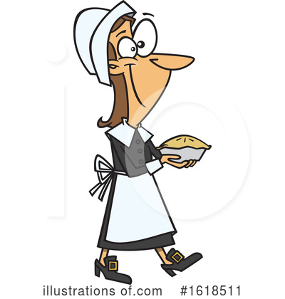 Pilgrims Clipart #1618511 by toonaday