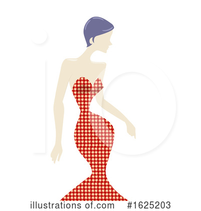 Royalty-Free (RF) Woman Clipart Illustration by BNP Design Studio - Stock Sample #1625203