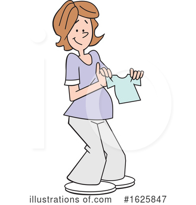 Royalty-Free (RF) Woman Clipart Illustration by Johnny Sajem - Stock Sample #1625847