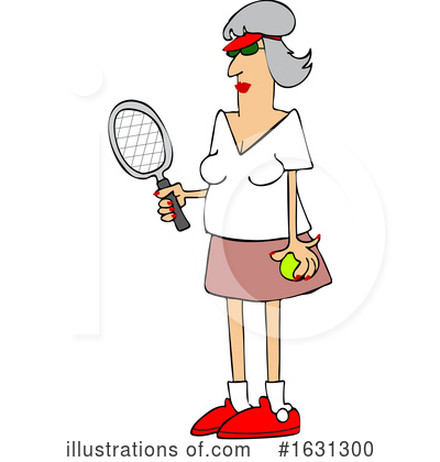 Old Lady Clipart #1631300 by djart
