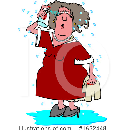 Hot Flashes Clipart #1632448 by djart