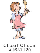 Woman Clipart #1637120 by Johnny Sajem