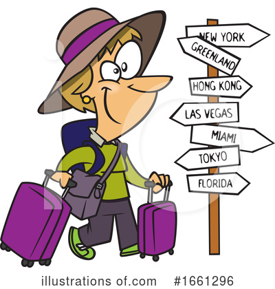 Travel Clipart #1661296 by toonaday