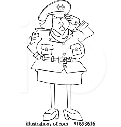 Drill Sargent Clipart #1698616 by djart