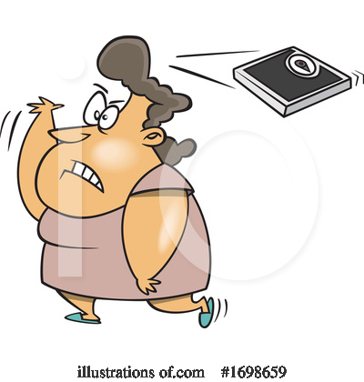 Fat Clipart #1698659 by toonaday