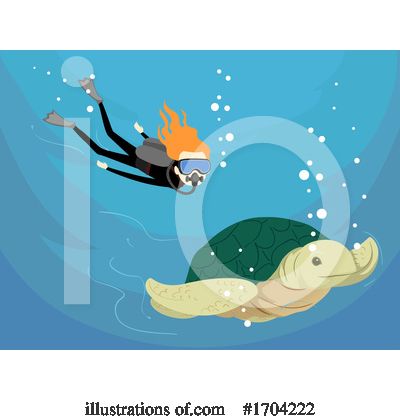 Tortoise Clipart #1704222 by BNP Design Studio