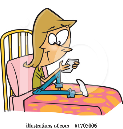 Cell Phones Clipart #1705006 by toonaday