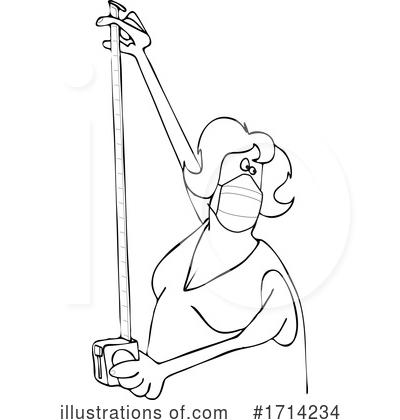 Royalty-Free (RF) Woman Clipart Illustration by djart - Stock Sample #1714234
