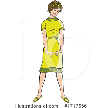 Dress Clipart #1717666 by Lal Perera