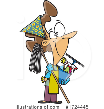 Chores Clipart #1724445 by toonaday